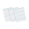 Discount Newsprint Storybook 11" x 8-1/2", 5/8" Ruled Long Way, White, 500 Sheets/Pack (PAC2691) Classroom Paper