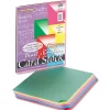 New Reminiscence 65 lb. Cardstock Paper, 8.5" x 11", Assorted Brights, 50 Sheets/Pack (PAC109131) Card Stock