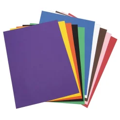 Clearance Pacon Construction Paper, Assorted Colors, 18" x 24", 50 Sheets/Pack (PAC103095) Construction Paper
