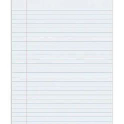 Pacon Wide Ruled Filler Paper, 8.5" x 11", 500 Sheets/Pack, 2/Bundle (PAC2401-2) New