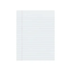 Pacon Wide Ruled Filler Paper, 8" x 10.5", 500 Sheets/Pack (P2431) Online