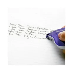 Paper Mate Liquid Paper DryLine Correction Tape, White, 10/Pack (6137406) New