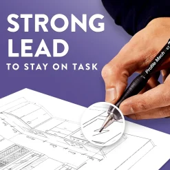 Paper Mate Profile Mech Mechanical Pencil, 0.7mm, #2 Medium Lead, Dozen (2101972) Online