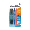 Paper Mate Profile Retractable Gel Pen, Medium Point, Assorted Ink, 4/Pack (2095469) New
