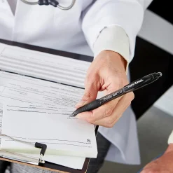 Paper Mate Profile Retractable Gel Pen, Medium Point, Assorted Ink, 4/Pack (2095469) New