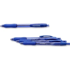 Paper Mate Profile Retractable Ballpoint Pen, Bold Point, Blue Ink, 4/Pack (89472) Clearance