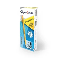 Paper Mate Sharpwriter Mechanical Pencil, 0.7mm, #2 Medium Lead, Dozen (3030131/3030131C)