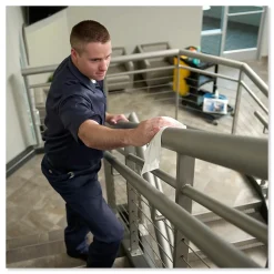 Paper Towels<Tork Paper Wiper Plus, 9.8 x 15.2, White, 300/Roll, 2 Rolls/Carton