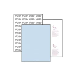 DocuGard Advanced 8.5" x 11" Medical Security Paper, 24 lbs., Blue, 500 Sheets/Ream (PRB04545) Security & Carbon