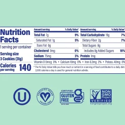 Cookies<Partake Soft Chocolate Chip Cookie Snack Pack, 1.09 oz, 24/Pack (220-02418)