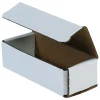 Partners Brand Corrugated Mailers, 14" x 4" x 2", White, 50/Bundle (M14142K)* Corrugated Mailers