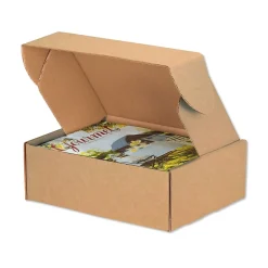 Partners Brand Deluxe Literature Mailers, 11 1/8" x 8 3/4" x 4", Kraft, 50/Bundle (MFL1184K)* Corrugated Mailers