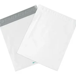 Partners Brand Expansion Poly Mailers, 11" x 13" x 4", White, 100/Case (EPM11134)* Poly Mailers