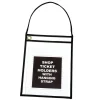 Partners Brand Standard Weight Job Ticket Holder, 9" x 12", White, 15/Carton (JTH123) Best