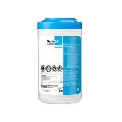 PDI Sani-24 Disinfecting Wipes, 65/Canister, 6 Canisters/Carton (P23284CT)