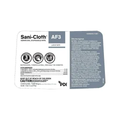PDI Sani-Cloth AF3 Disinfecting Wipes, 160 Wipes/Container, 160/Pack (P13872)