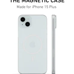 Cell Phone Cases<PEEL Magnetic MagSafe Phone Case for iPhone 15 Plus, Clear (I15 PLUS MAGSAFE CLE)