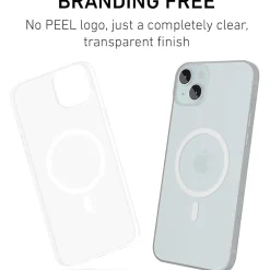 Cell Phone Cases<PEEL Magnetic MagSafe Phone Case for iPhone 15 Plus, Clear (I15 PLUS MAGSAFE CLE)