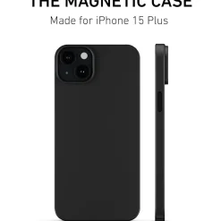 Cell Phone Cases<PEEL Magnetic MagSafe Phone Case for iPhone 15 Plus, Black (I15 PLUS MAGSAFE BLA)