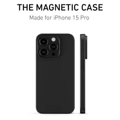 Cell Phone Cases<PEEL Magnetic MagSafe Phone Case for iPhone 15 Pro, Black (I15 PRO MAGSAFE BLAC)
