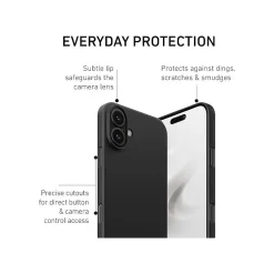 Cell Phone Cases<PEEL Magnetic Thin Series MagSafe Phone Case for iPhone 16 Case, Black (I16_STD_MAG_BLK)