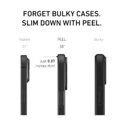 Cell Phone Cases<PEEL Magnetic Thin Series MagSafe Phone Case for iPhone 16 Plus Case, Black (I16_PLS_MAG_BLK)