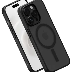 Cell Phone Cases<PEEL MagSafe Bumper Phone Case for iPhone 16 Pro, Shock Absorbing, Black (i16_PRO_BMP_BLK)