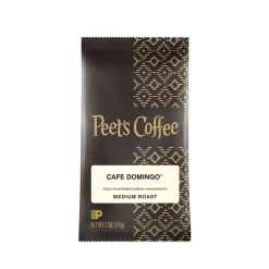 Keurig K-Cups<Peet's Coffee Café Domingo Coffee Frac Pac, Medium Roast, 18/Box (PCECDOP25)
