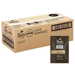 Keurig K-Cups<Peet's Coffee Cafe Domingo Coffee Flavia Freshpack, Medium Roast, 76/Carton (LPC00262)