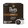 Keurig K-Cups<Peet's Coffee , Keurig K-Cup Pod, French Roast, 22/Box, 4 Boxes/Carton (6545XXCT)