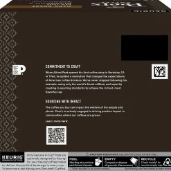 Keurig K-Cups<Peet's Coffee Major Dickason's Blend Single-Serve Keurig® K-Cup® Pods, Dark Roast, 40/Box (373354)