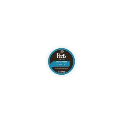 Keurig K-Cups<Peet's Coffee Vanilla Coffee, Keurig K-Cup Pod, Light Roast, 22/Box (5000376697)