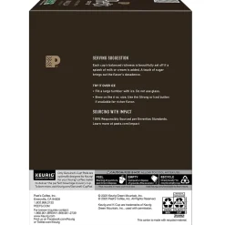 Keurig K-Cups<Peet's Coffee Vanilla Coffee, Keurig K-Cup Pod, Light Roast, 22/Box (5000376697)