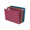 Ampad Pendaflex 100% Recycled Hanging File Folders, 1/5-Cut Tab, Letter Size, Assorted Colors, 20/Box (PFX 35117) Best