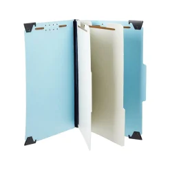 Pendaflex Classification Hanging File Folders, Letter Size, Light Blue, 10/Box (PFX 59252) Discount