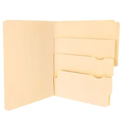 Pendaflex Divide It Up® File Folders, Letter Size, Manila, 12/Pack (10771) Online