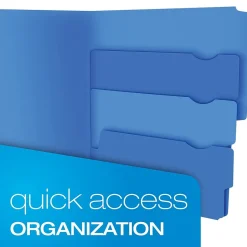 Pendaflex Divide It Up 4-Tab File Folder, Letter Size, Multicolor, 24/Pack (10772) Online