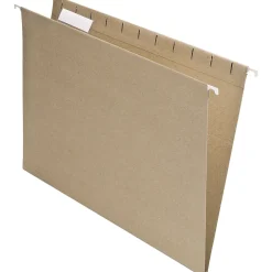 Pendaflex Earthwise Recycled Hanging File Folder, 5-Tab Tab, Letter Size, , 25/Box (PFX 74542) Natural Online