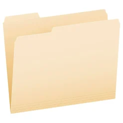 Pendaflex Essentials File Folders, 1/3-Cut Tab, Letter Size, Manila, 100/Box (752 1/3) Best