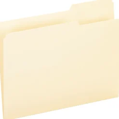 Pendaflex Essentials File Folder, 3 Tab, Letter Size, Manila, 100/Box (PFX 752 1/3-3) New