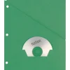 Pendaflex Essentials Slash Pocket Project Folders, 3 Holes, Letter, Green, 25/Pack New
