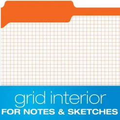 Pendaflex File Folder, 1-Tab, Legal Size, Orange, 100/Box (R153 1/3 ORA) Sale