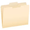 Pendaflex File Folder, 1-Tab, Letter Size, Manila, 100/Box (R752 1/3-2) New