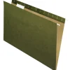 Pendaflex Hanging File Folders, 1/5 Tab, Legal, Standard Green, 25/Box (ESS81622) Discount
