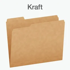 Pendaflex Heavy Duty File Folder, 1/3-Cut Tab, Letter Size, 50/Box (1007030) Clearance