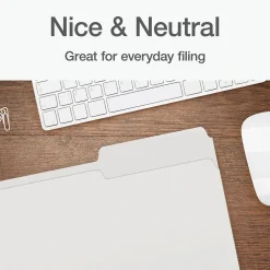 Pendaflex Heavy Duty File Folder, 1/3-Cut Tab, Legal Size, 100/Box (1007034) Sale