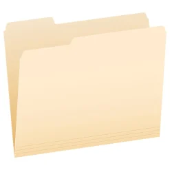 Pendaflex Heavy Duty File Folder, 1/3-Cut Tab, Letter Size, 100/Box (1007080) Hot