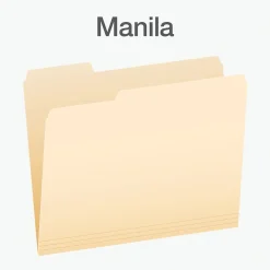 Pendaflex Heavy Duty File Folder, 1/3-Cut Tab, Letter Size, 100/Box (1007080) Hot