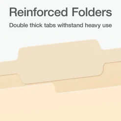 Pendaflex Heavy Duty File Folder, 1-Tab, Legal Size, 100/Box (1007056) Sale