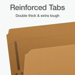 Pendaflex Heavy Duty File Folder, Straight Cut, Letter Size, Kraft, 50/Box (1006992)